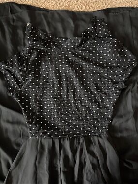 Button halter Dress with shorts.